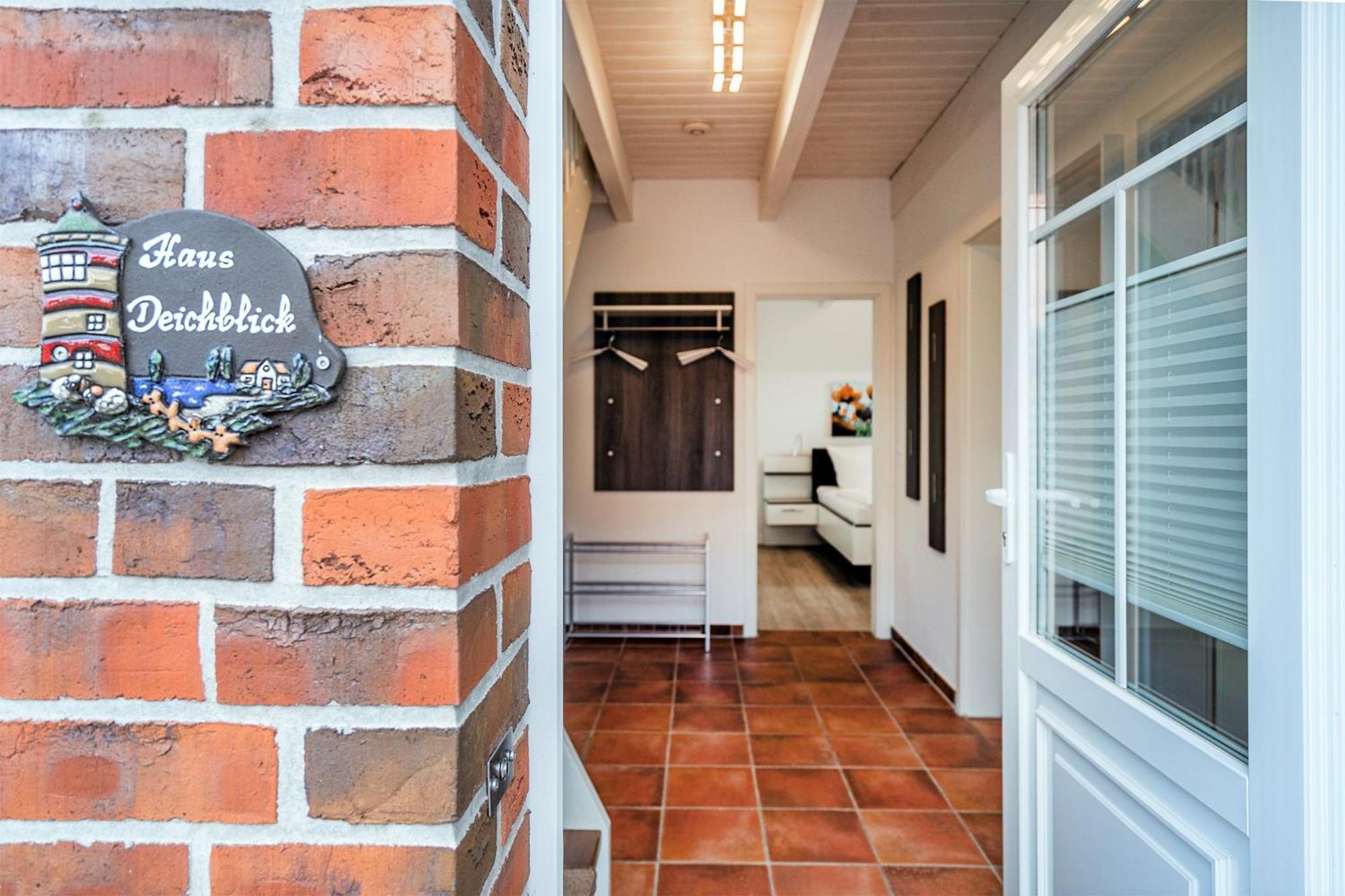 Deichblick Villa Greetsiel Eksteriør billede