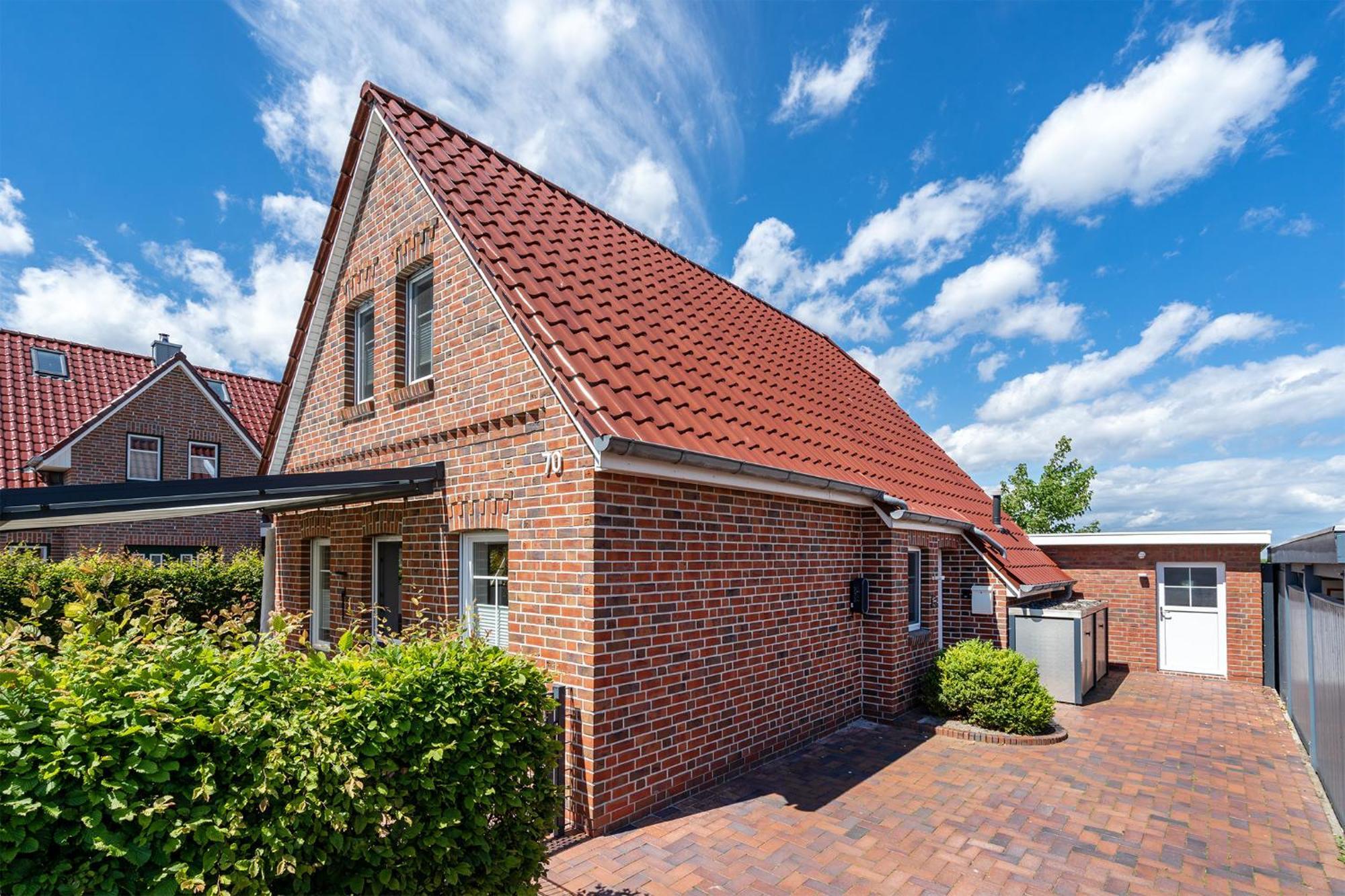 Deichblick Villa Greetsiel Eksteriør billede